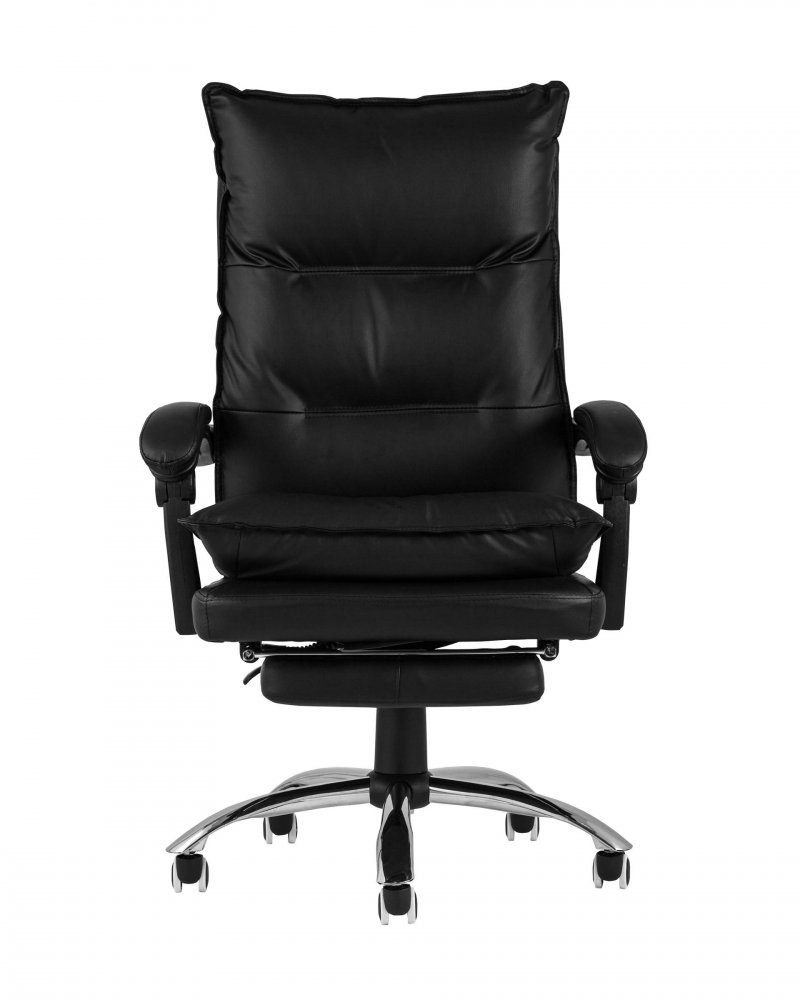 Кресло руководителя TopChairs Alpha черное фото 3
