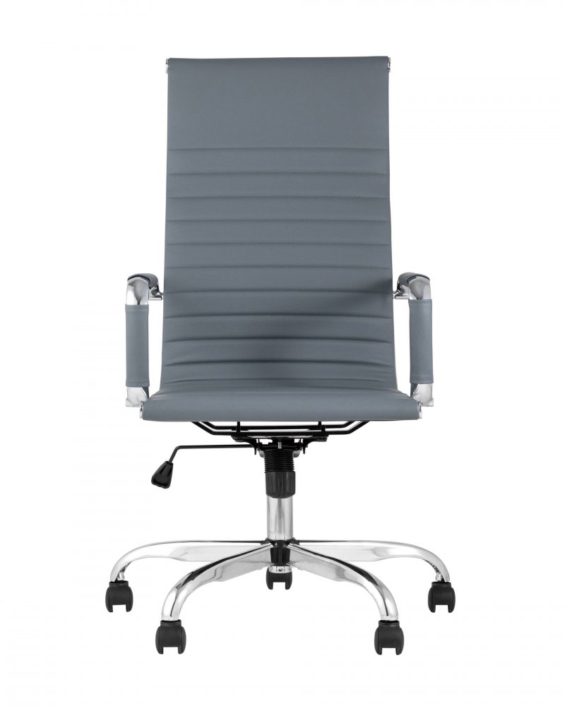 Кресло руководителя TopChairs City серый фото 2