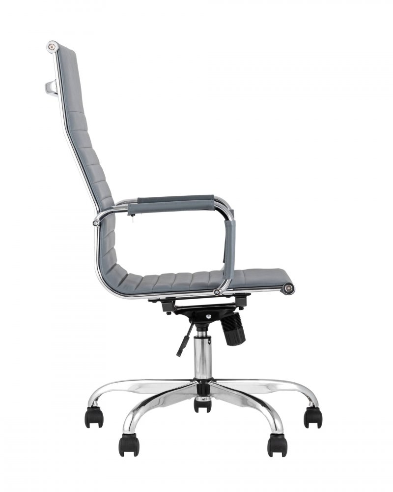 Кресло руководителя TopChairs City серый фото 3