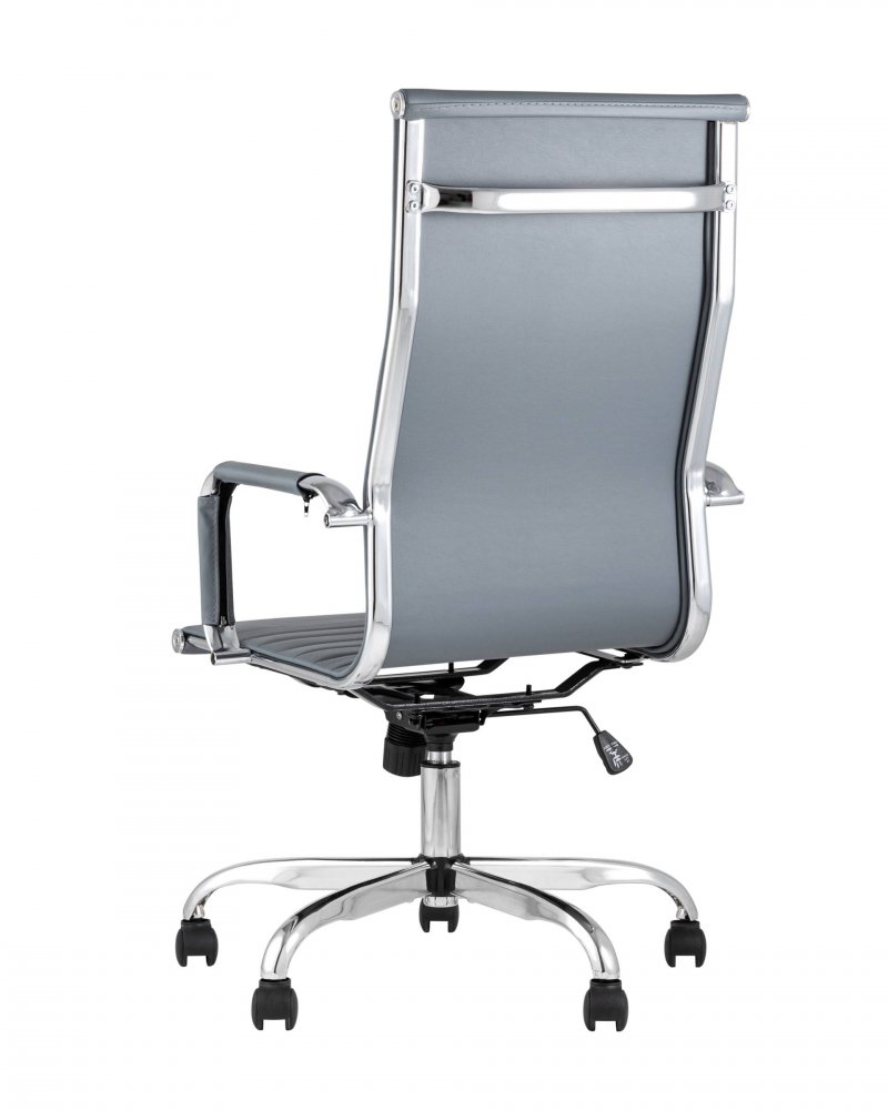 Кресло руководителя TopChairs City серый фото 5