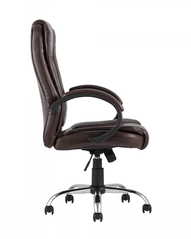 Кресло руководителя TopChairs Atlant коричневое фото 2