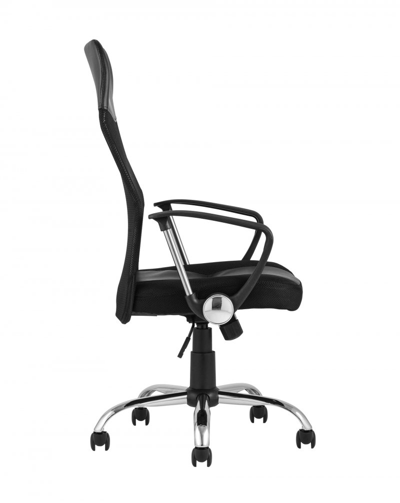 Кресло офисное TopChairs Benefit черное фото 3