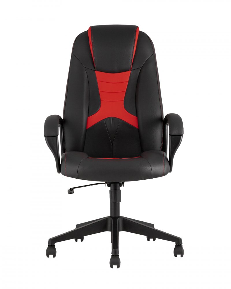 Кресло игровое TopChairs ST-CYBER 8 черный/красный фото 3