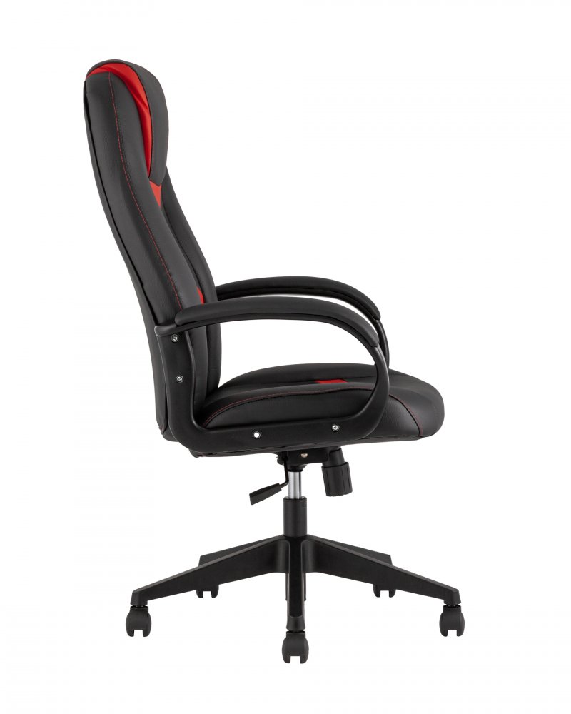 Кресло игровое TopChairs ST-CYBER 8 черный/красный фото 4