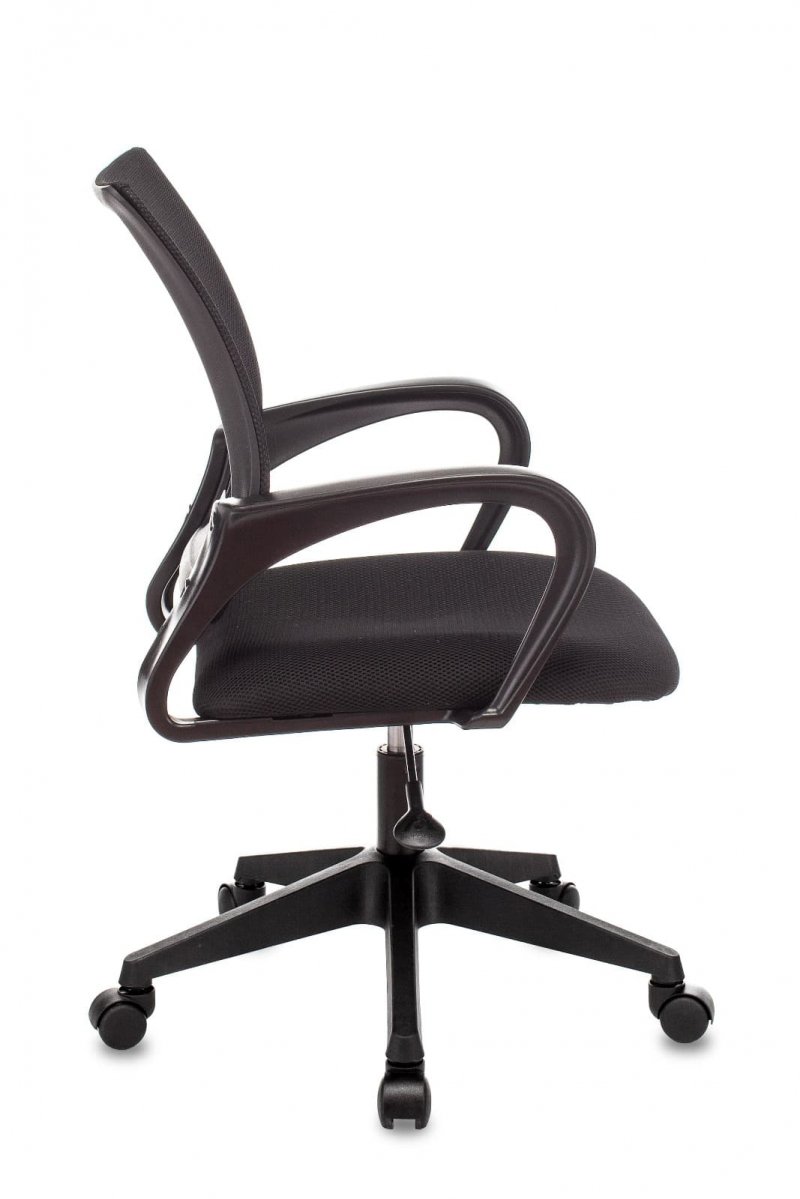 Кресло офисное TopChairs ST-Basic сетка/ткань черный фото 3