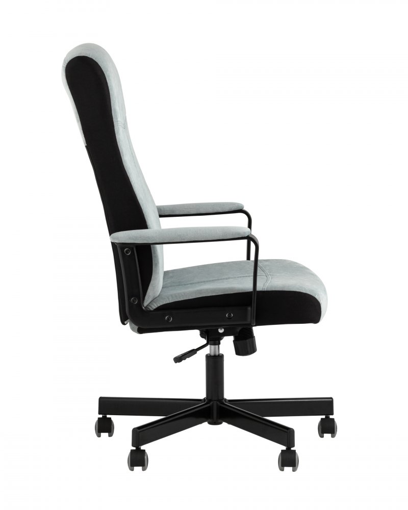 Кресло руководителя TopChairs ST-DOMINGO серо-голубой фото 4