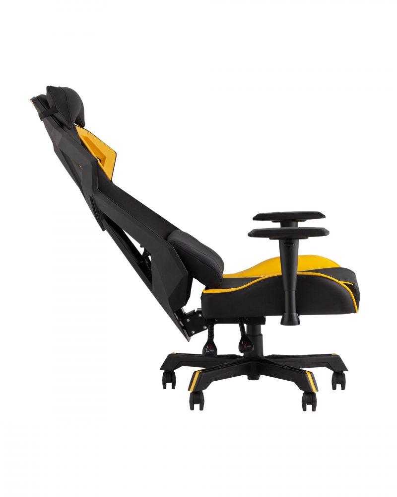 Кресло спортивное TopChairs Рэтчэт желтый фото 5