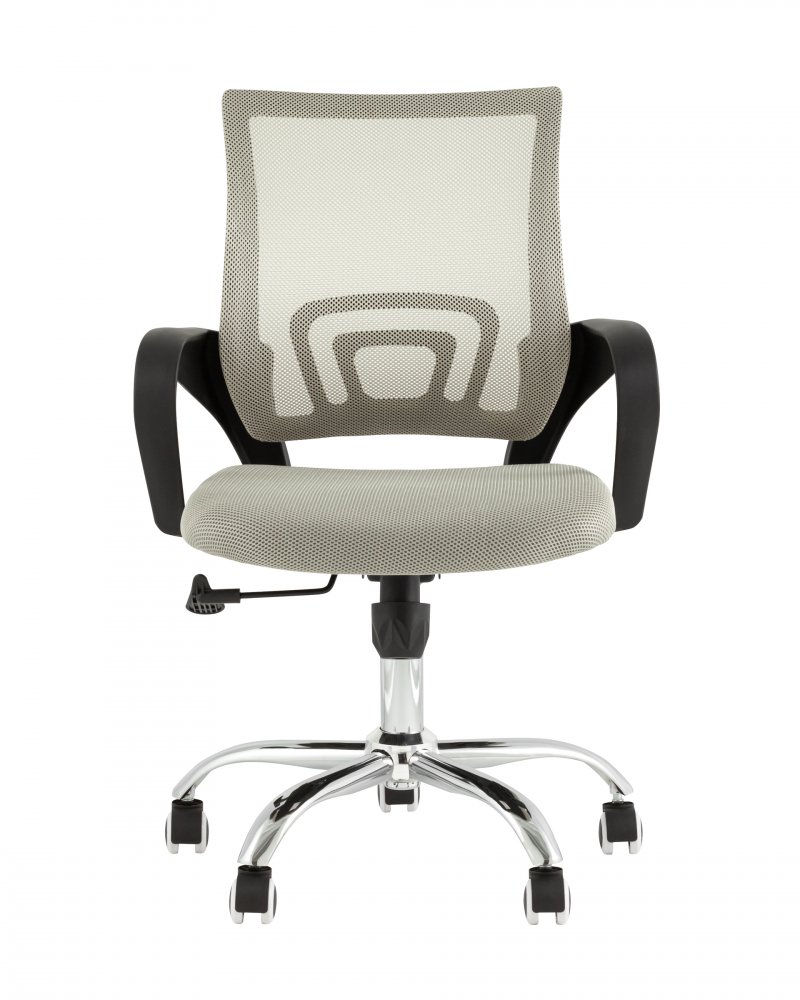 Кресло офисное TopChairs Simple New серый фото 2