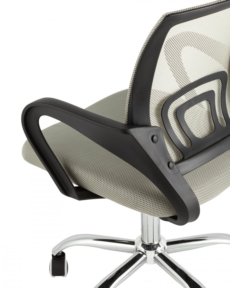 Кресло офисное TopChairs Simple New серый фото 5