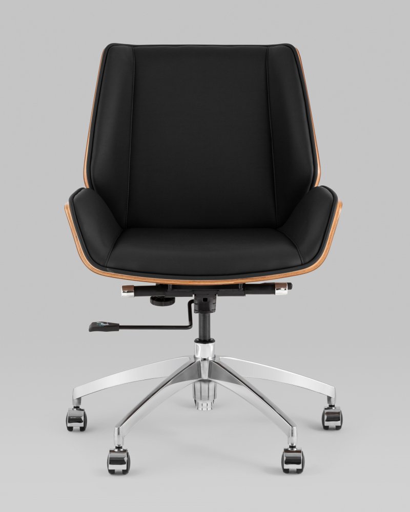 Кресло офисное TopChairs Crown SN черный фото 2