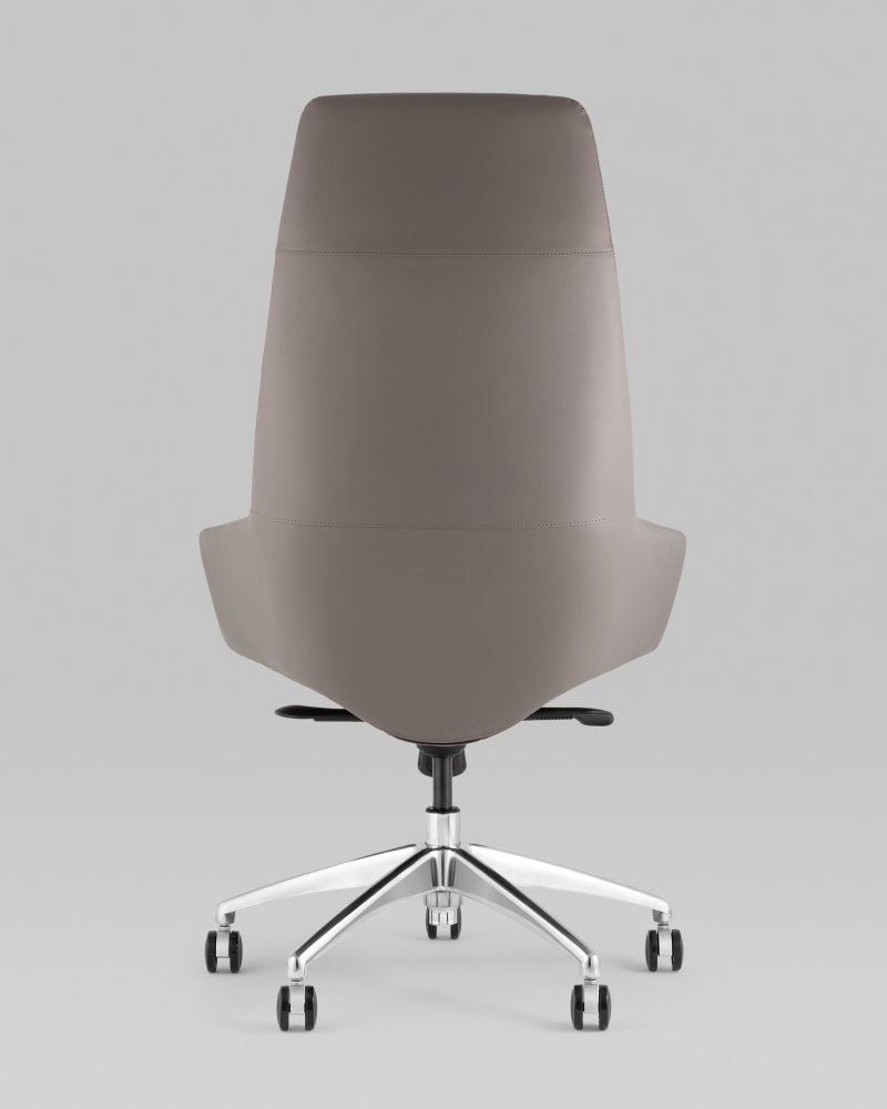 Кресло руководителя TopChairs Bow серый фото 4