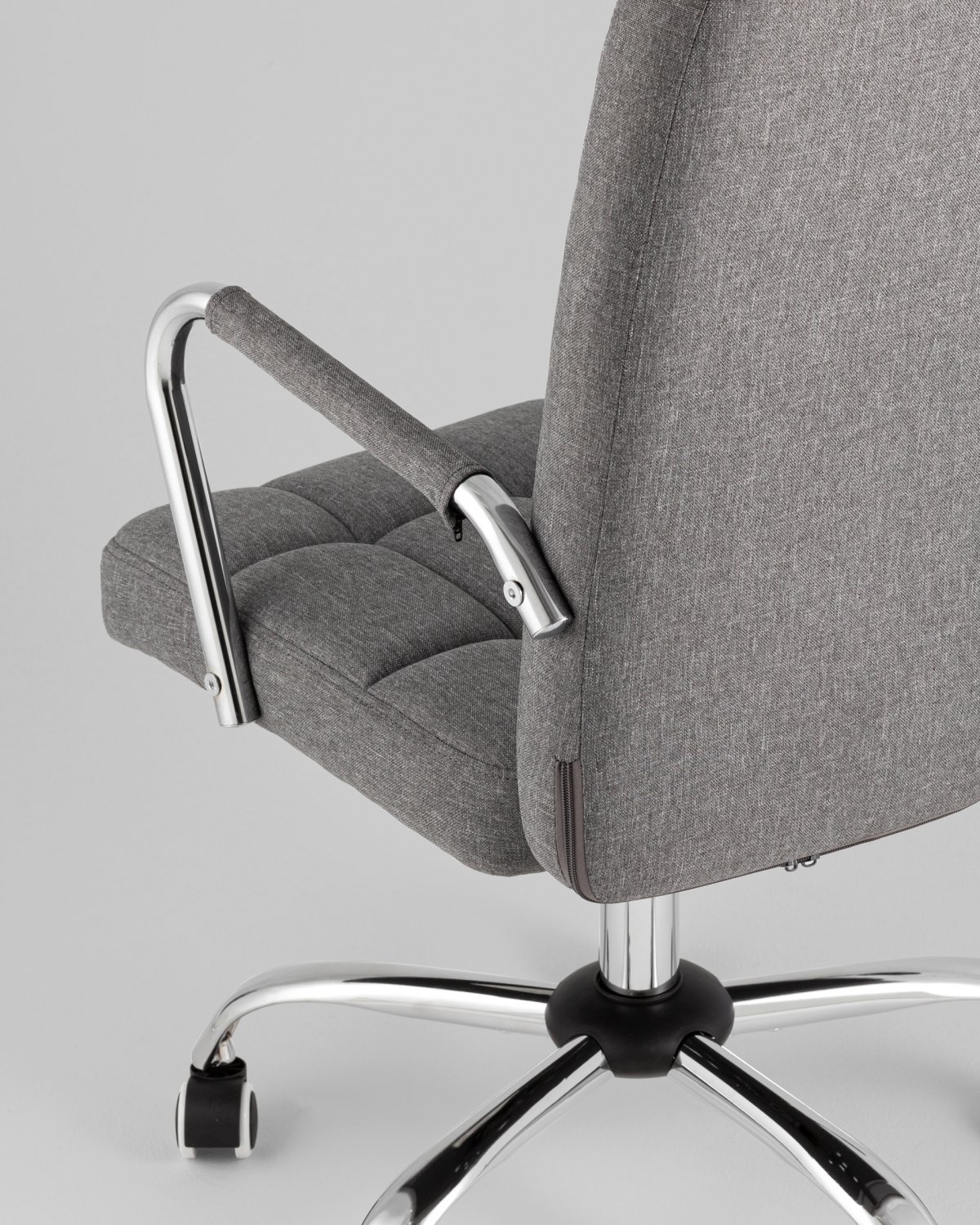 Кресло офисное TopChairs Comfo серый фото 7