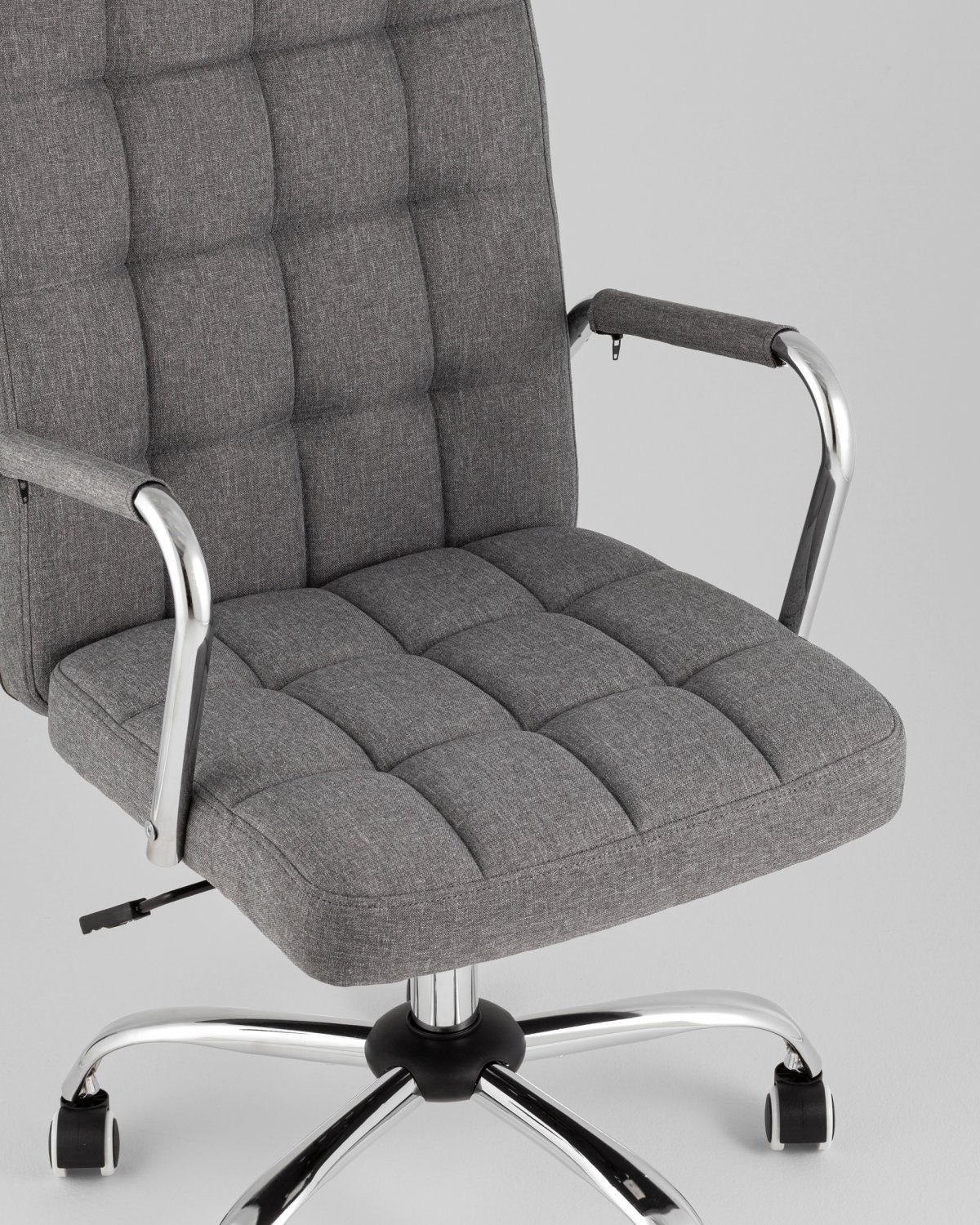 Кресло офисное TopChairs Comfo серый фото 8