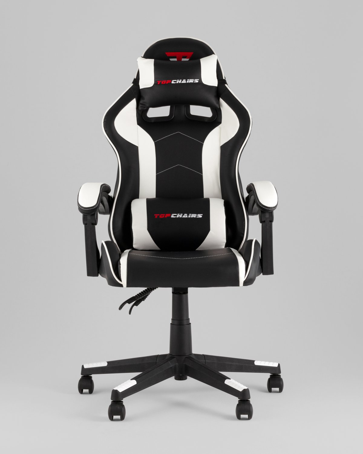 Кресло спортивное TopChairs Shadow черно-белый фото 5