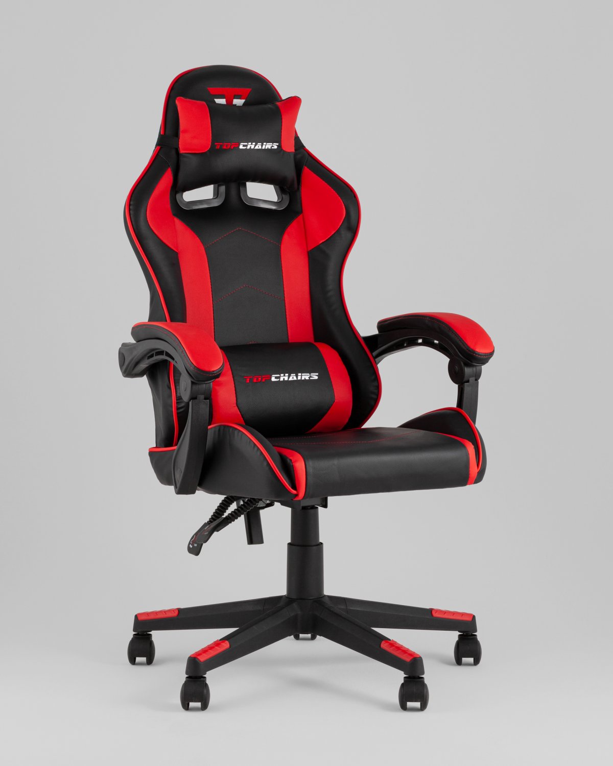 Кресло спортивное TopChairs Shadow черно-красный фото 8