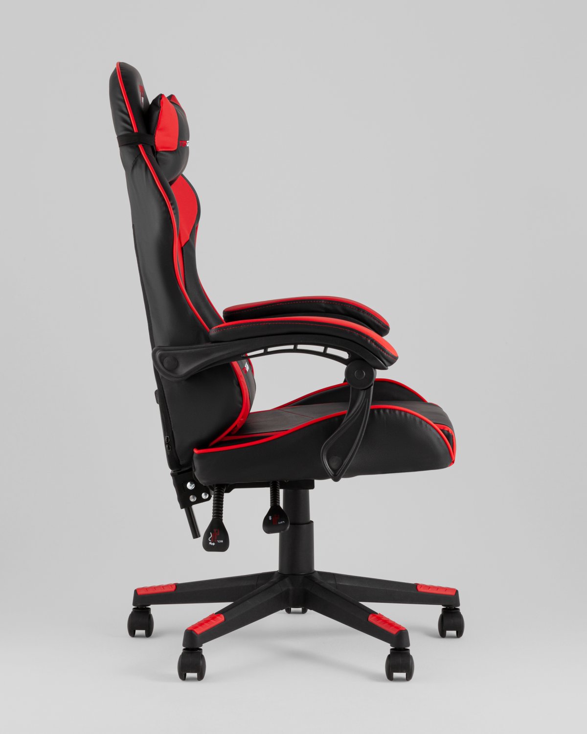 Кресло спортивное TopChairs Shadow черно-красный фото 12