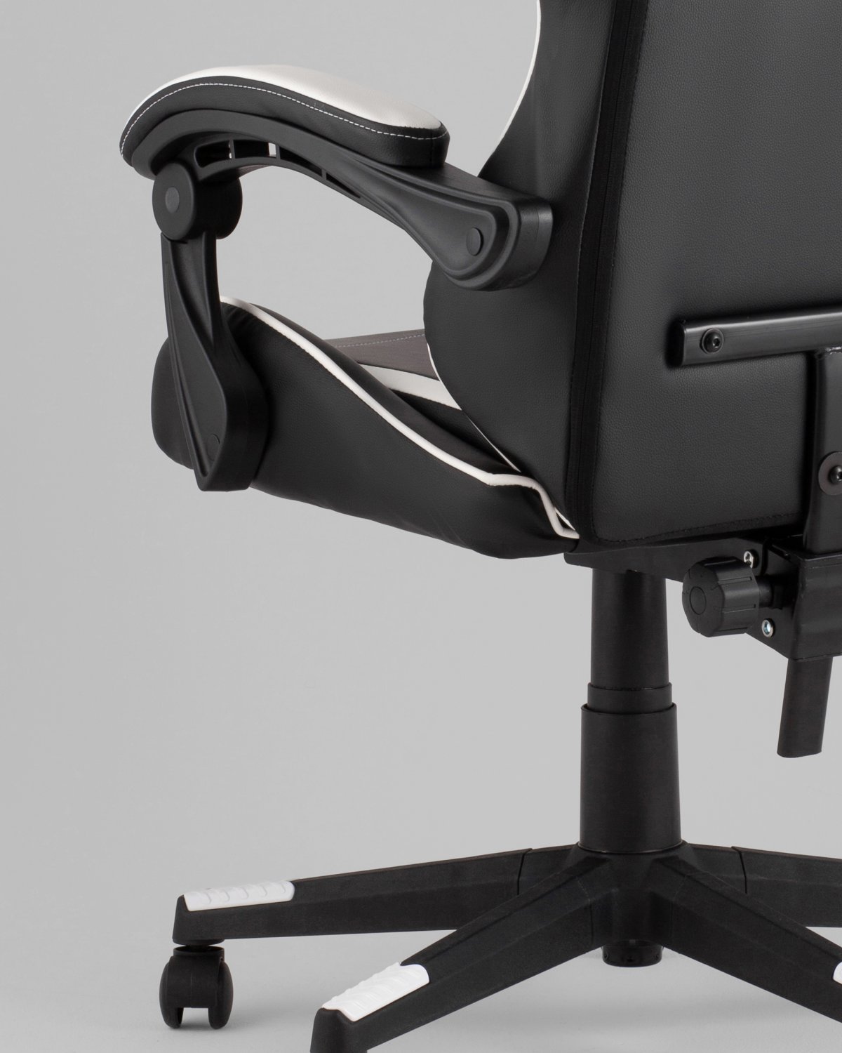 Кресло спортивное TopChairs Shadow черно-белый фото 18