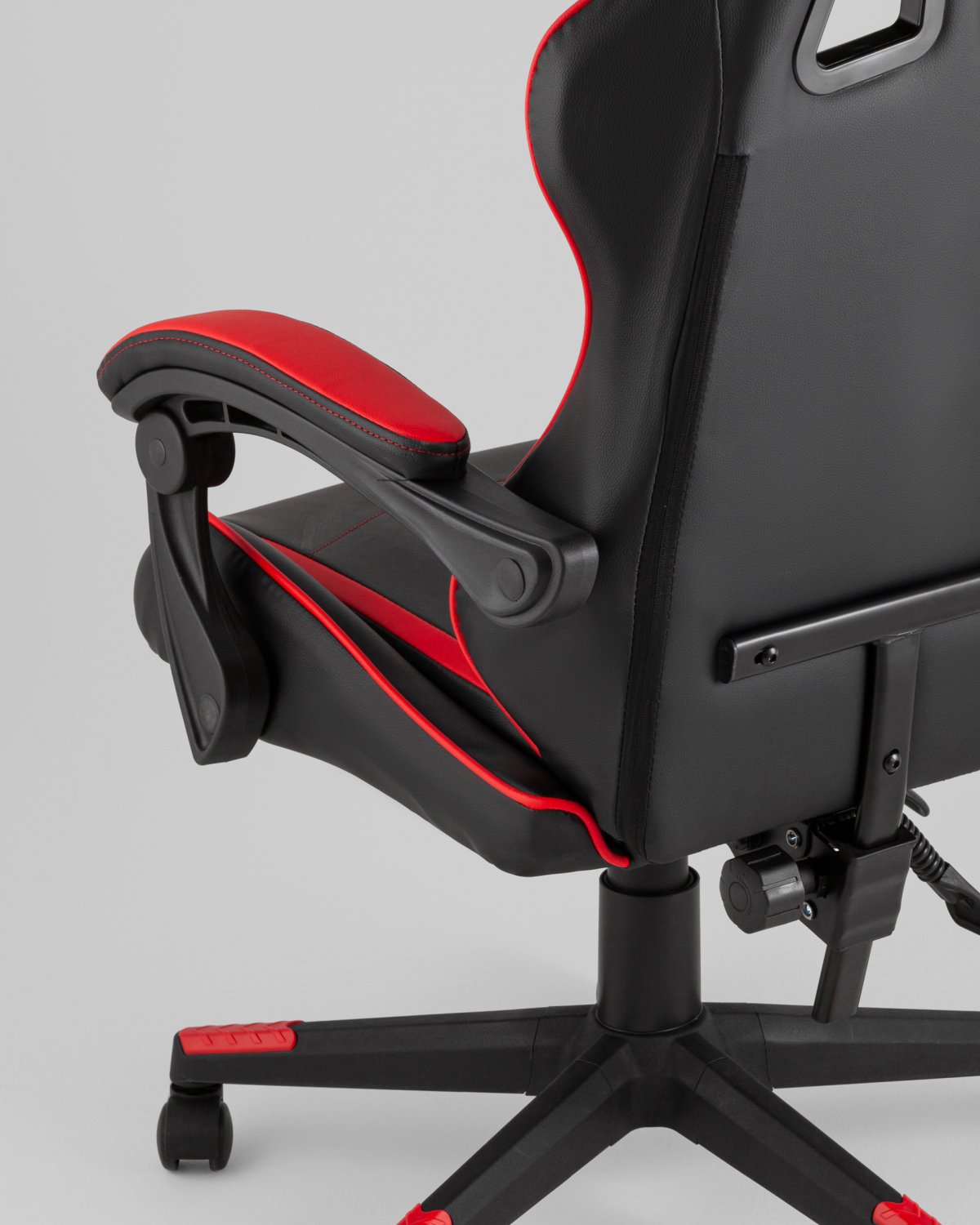 Кресло спортивное TopChairs Shadow черно-красный фото 15