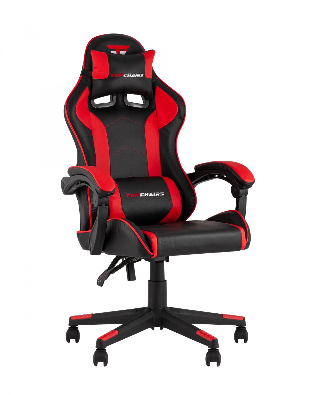 Кресло спортивное TopChairs Shadow черно-красный фото 16