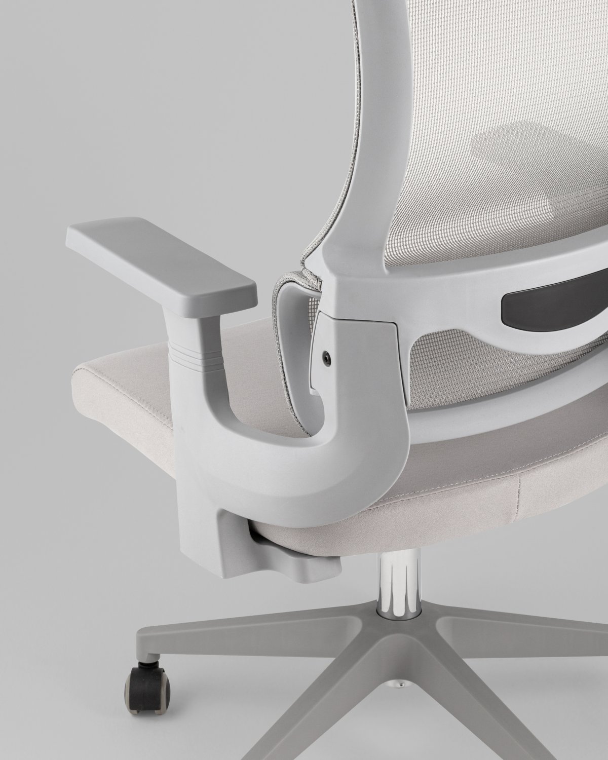 Кресло офисное TopChairs Argo серый фото 4