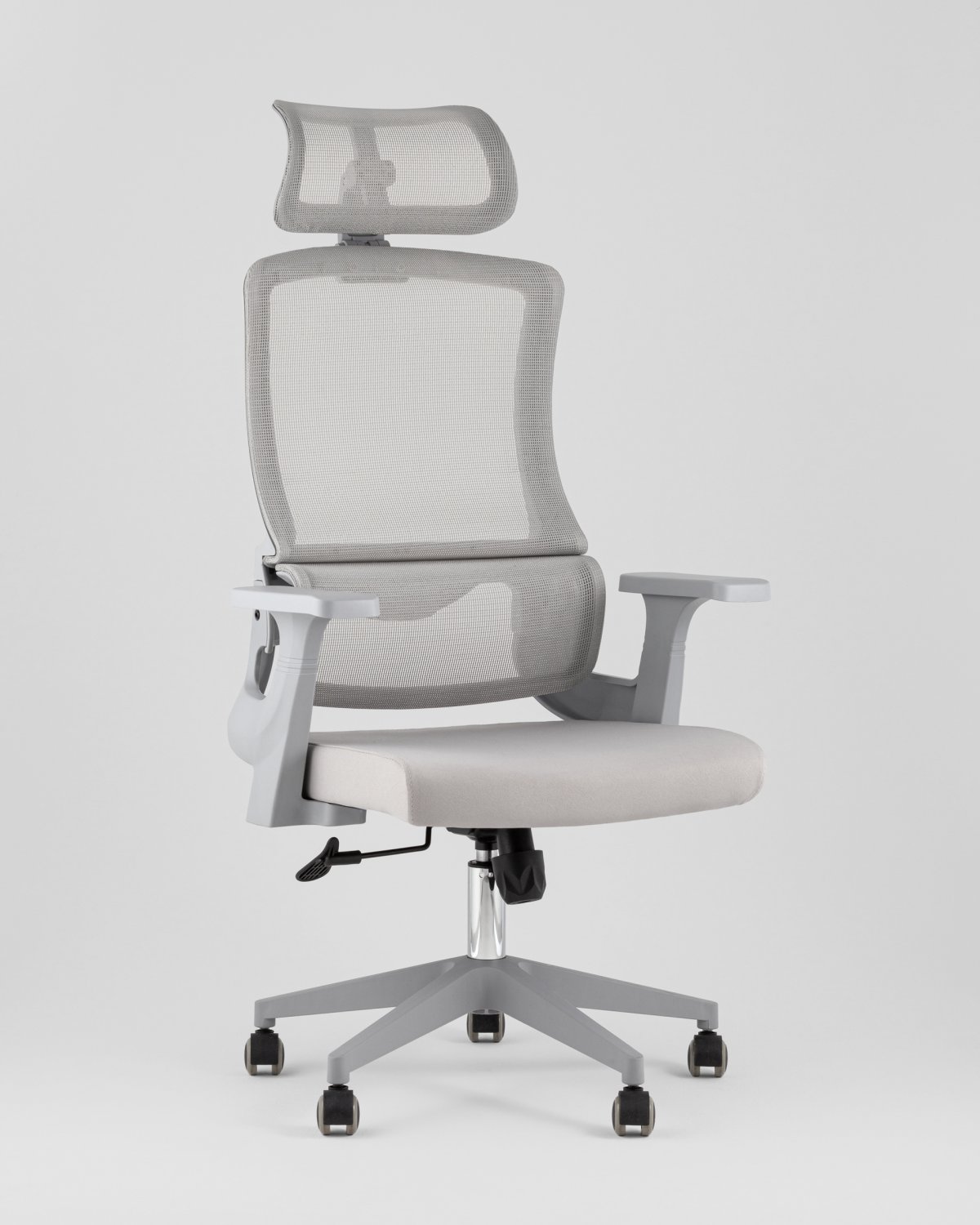 Кресло офисное TopChairs Vantage серый фото 2