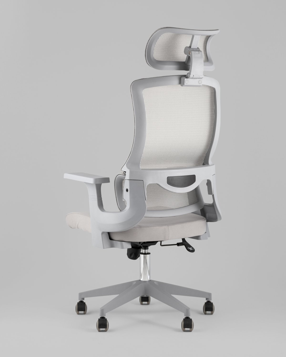 Кресло офисное TopChairs Vantage серый фото 5