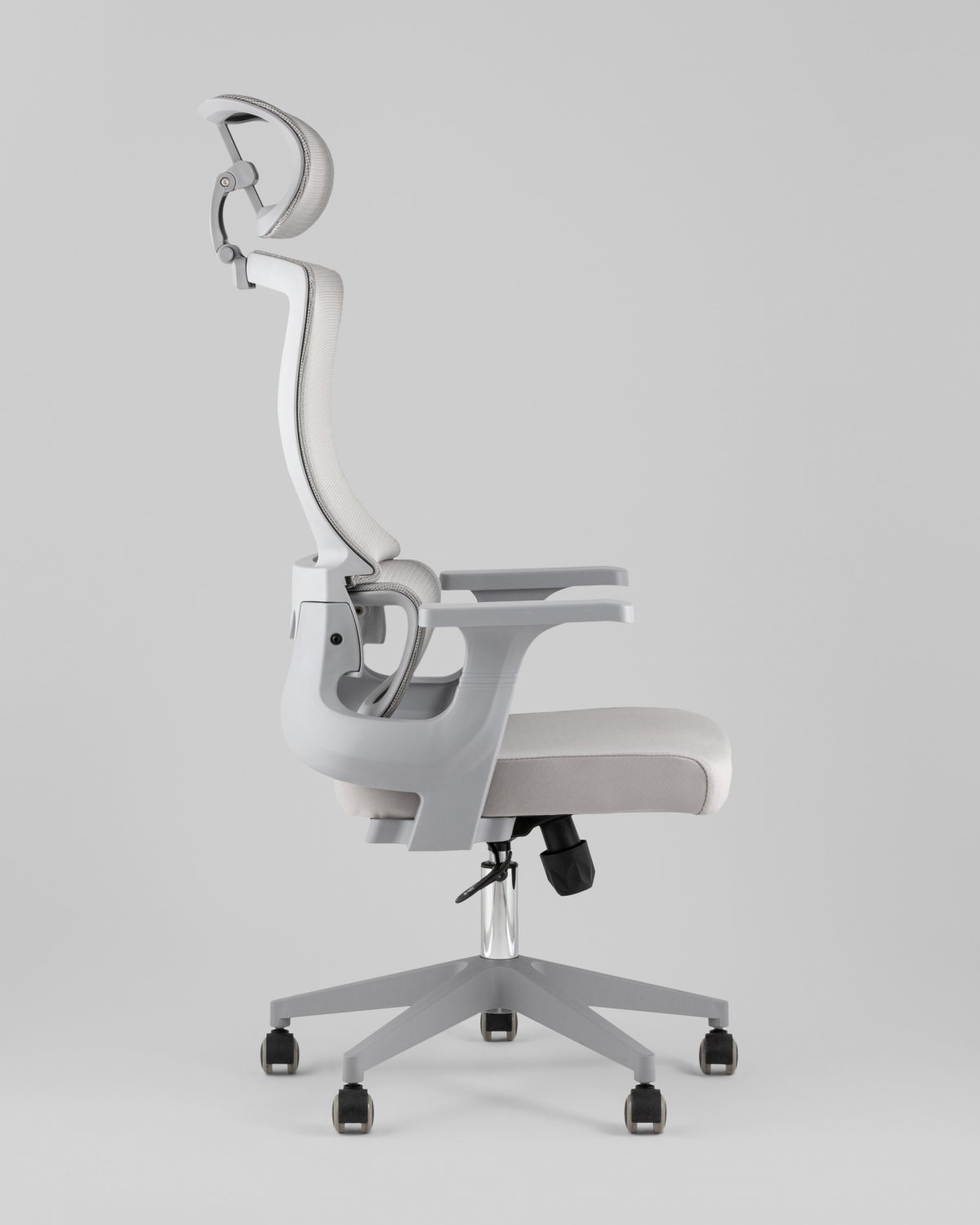 Кресло офисное TopChairs Vantage серый фото 14