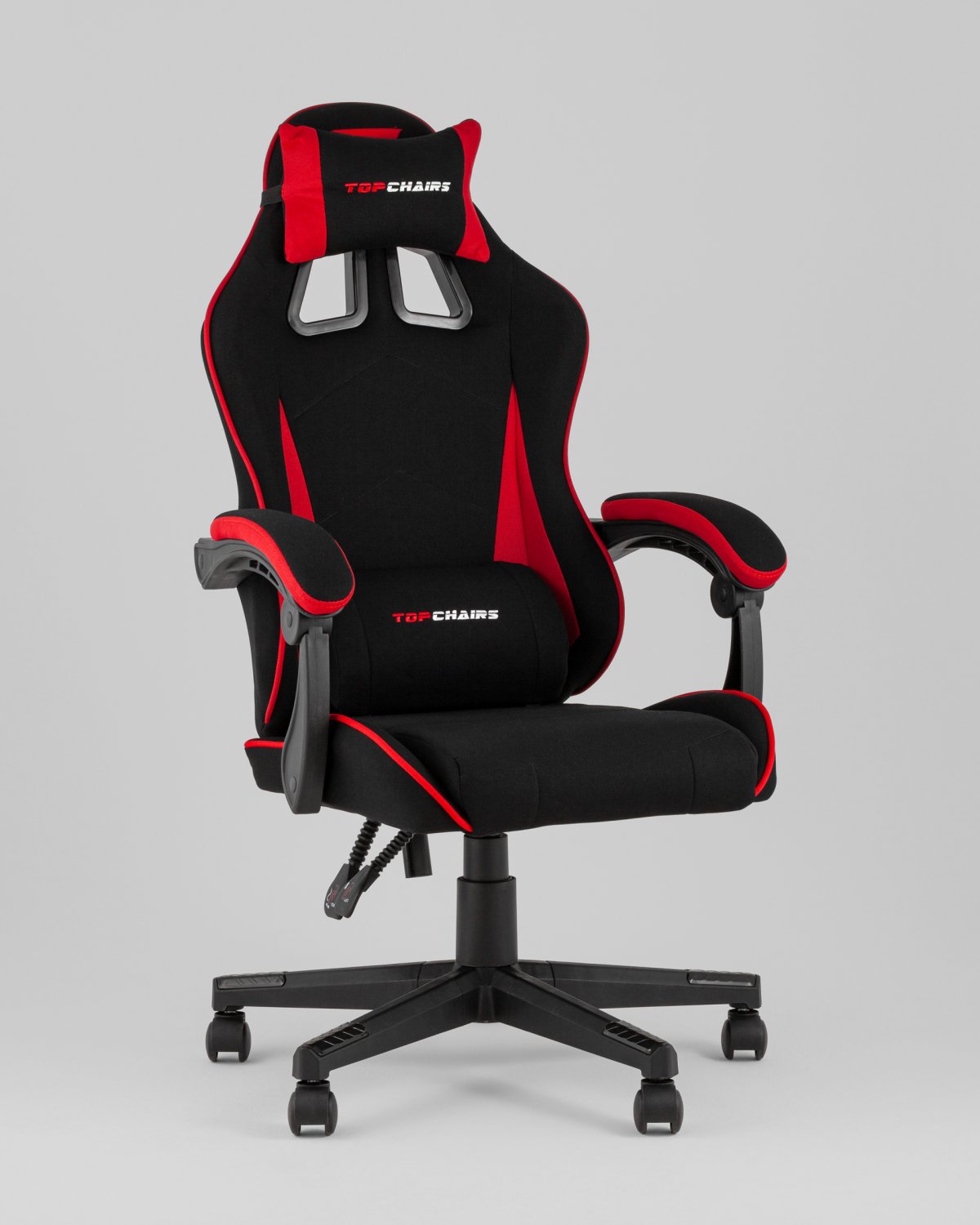 Кресло спортивное TopChairs Phantom черно-красный фото 4
