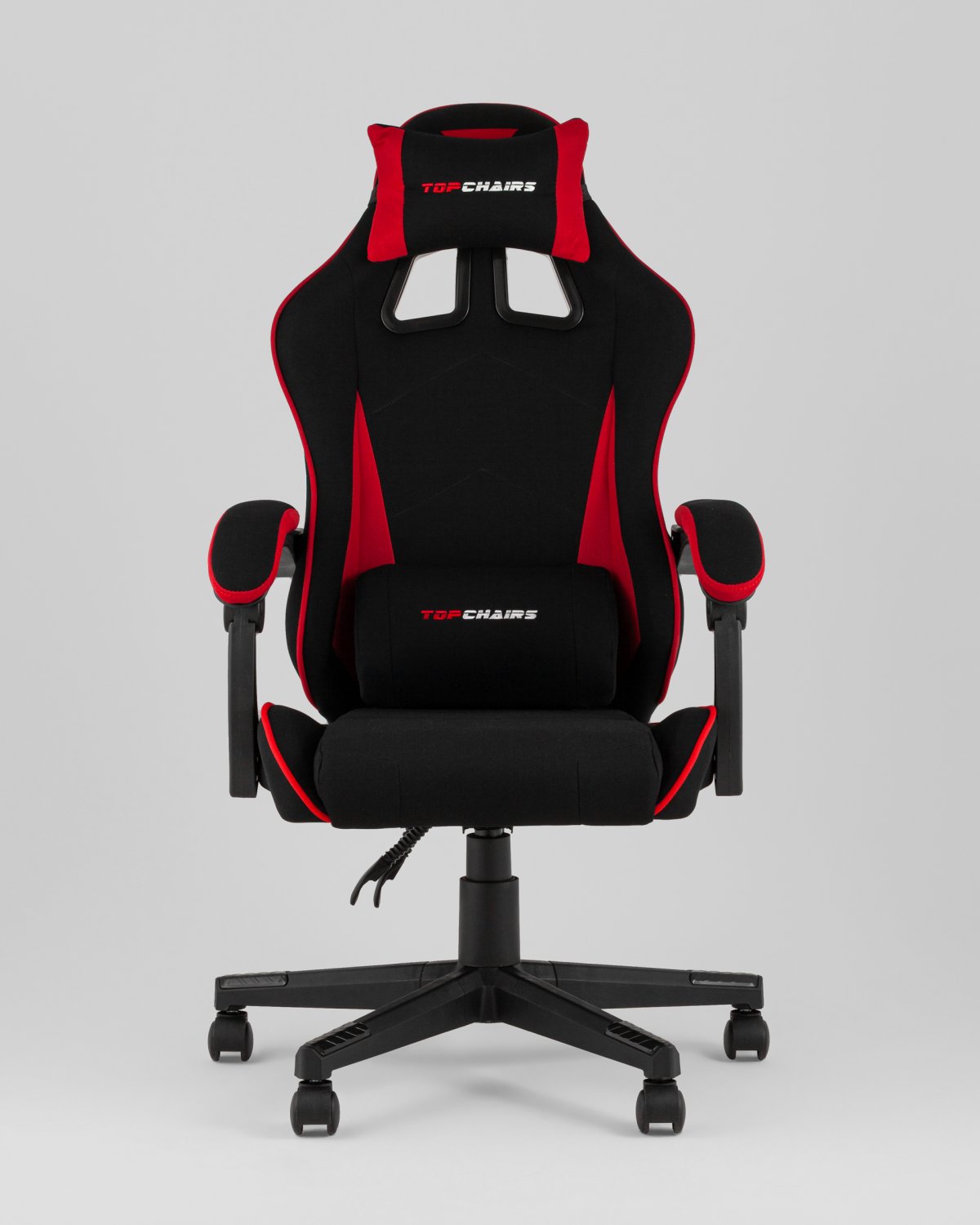 Кресло спортивное TopChairs Phantom черно-красный фото 15