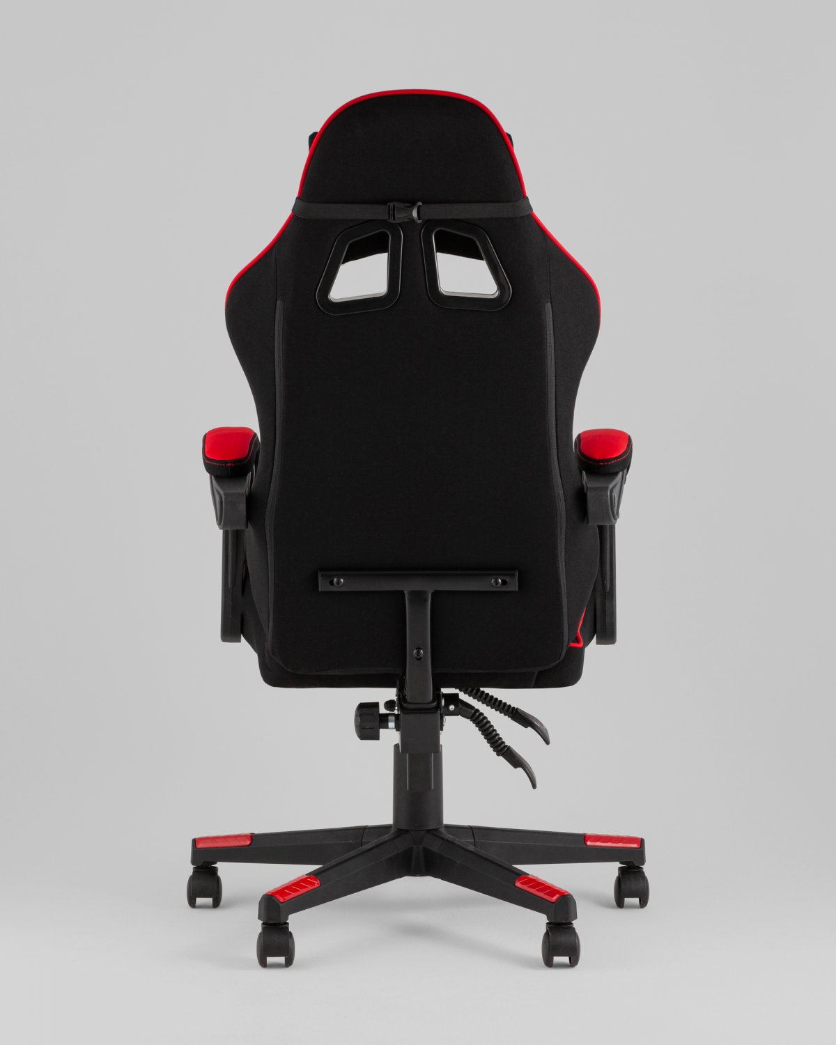 Кресло спортивное TopChairs Shadow ткань черно-красный фото 7