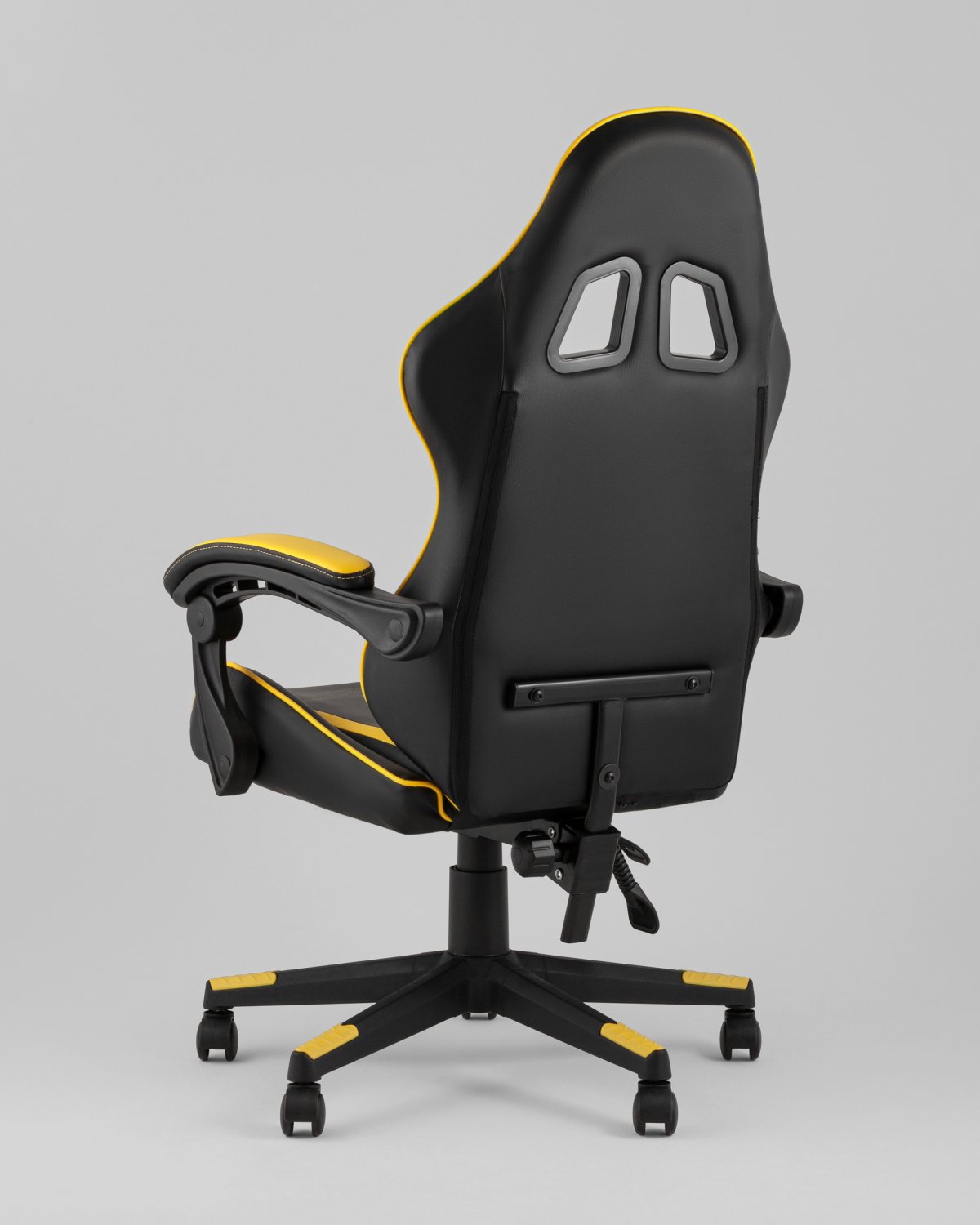Кресло спортивное TopChairs Shadow черно-желтый фото 5