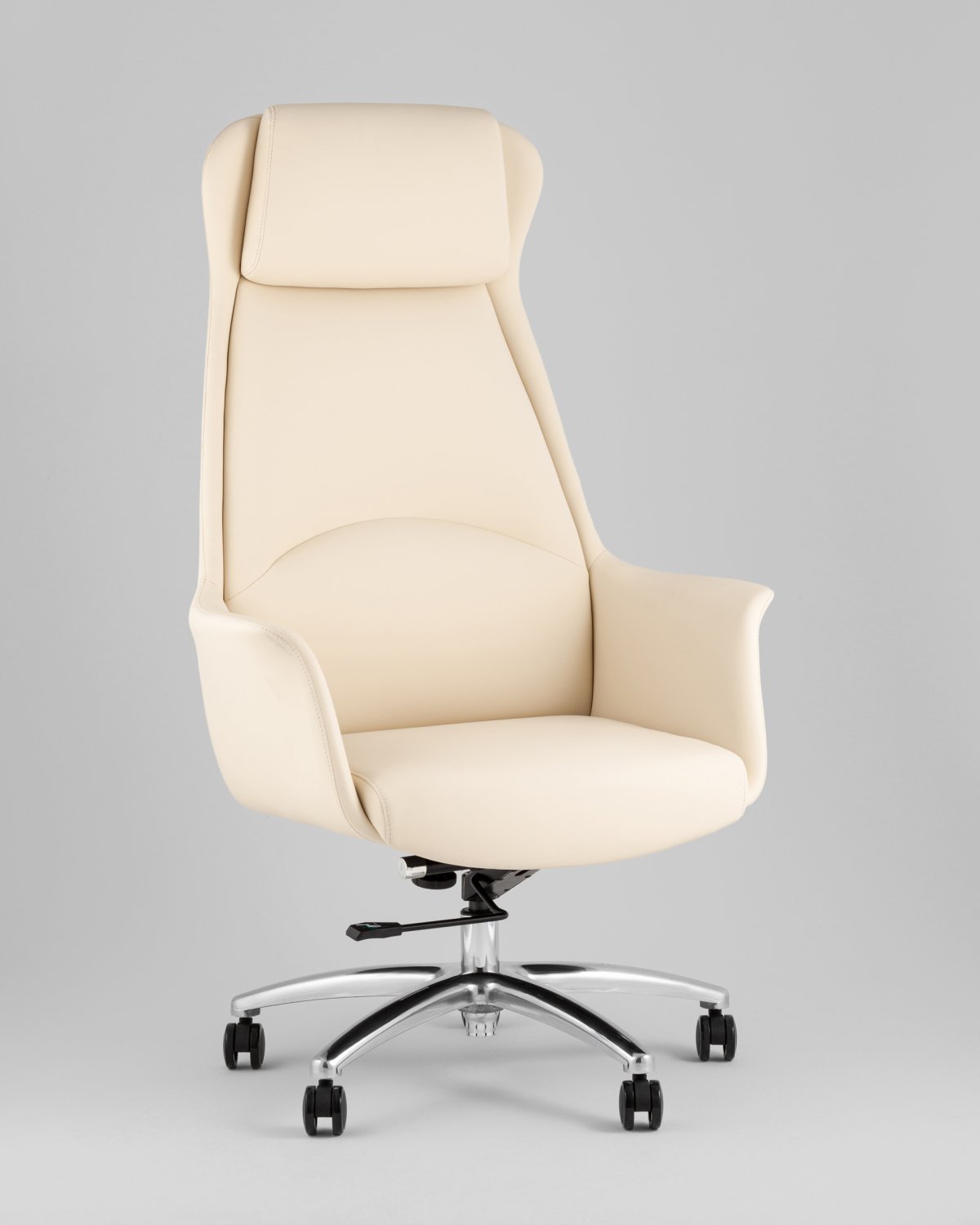 Кресло руководителя TopChairs Viking NEW бежевое фото 2
