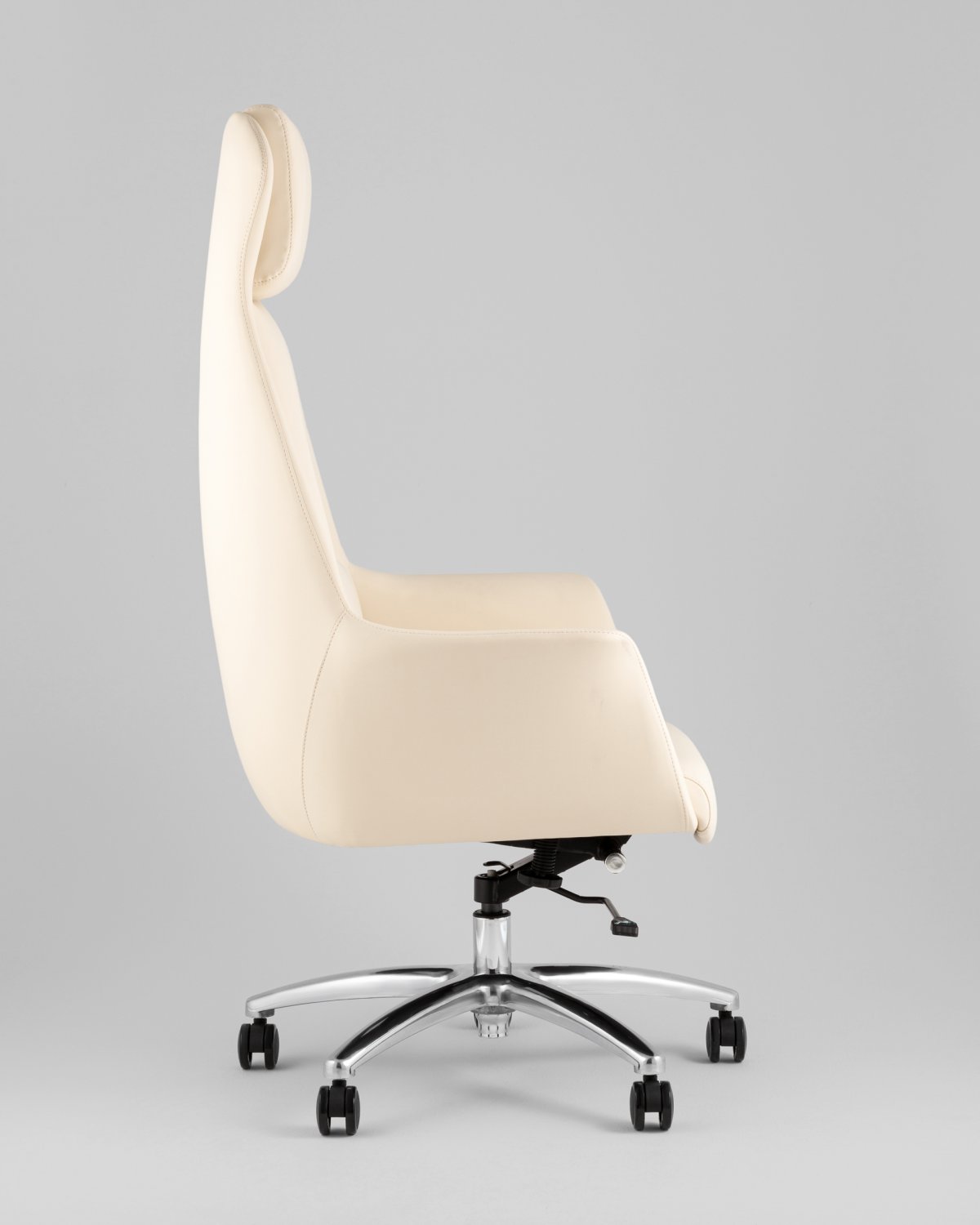 Кресло руководителя TopChairs Viking NEW бежевое фото 7