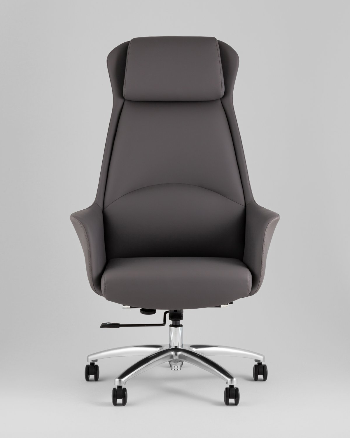 Кресло руководителя TopChairs Viking NEW серое фото 4