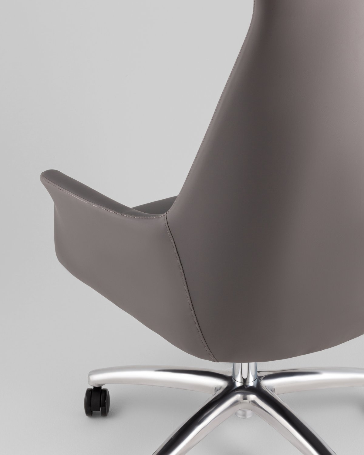 Кресло руководителя TopChairs Viking NEW серое фото 8