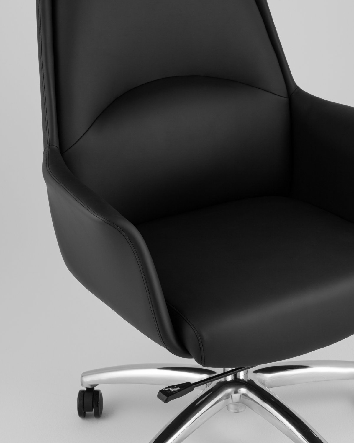 Кресло руководителя TopChairs Viking NEW черное фото 12
