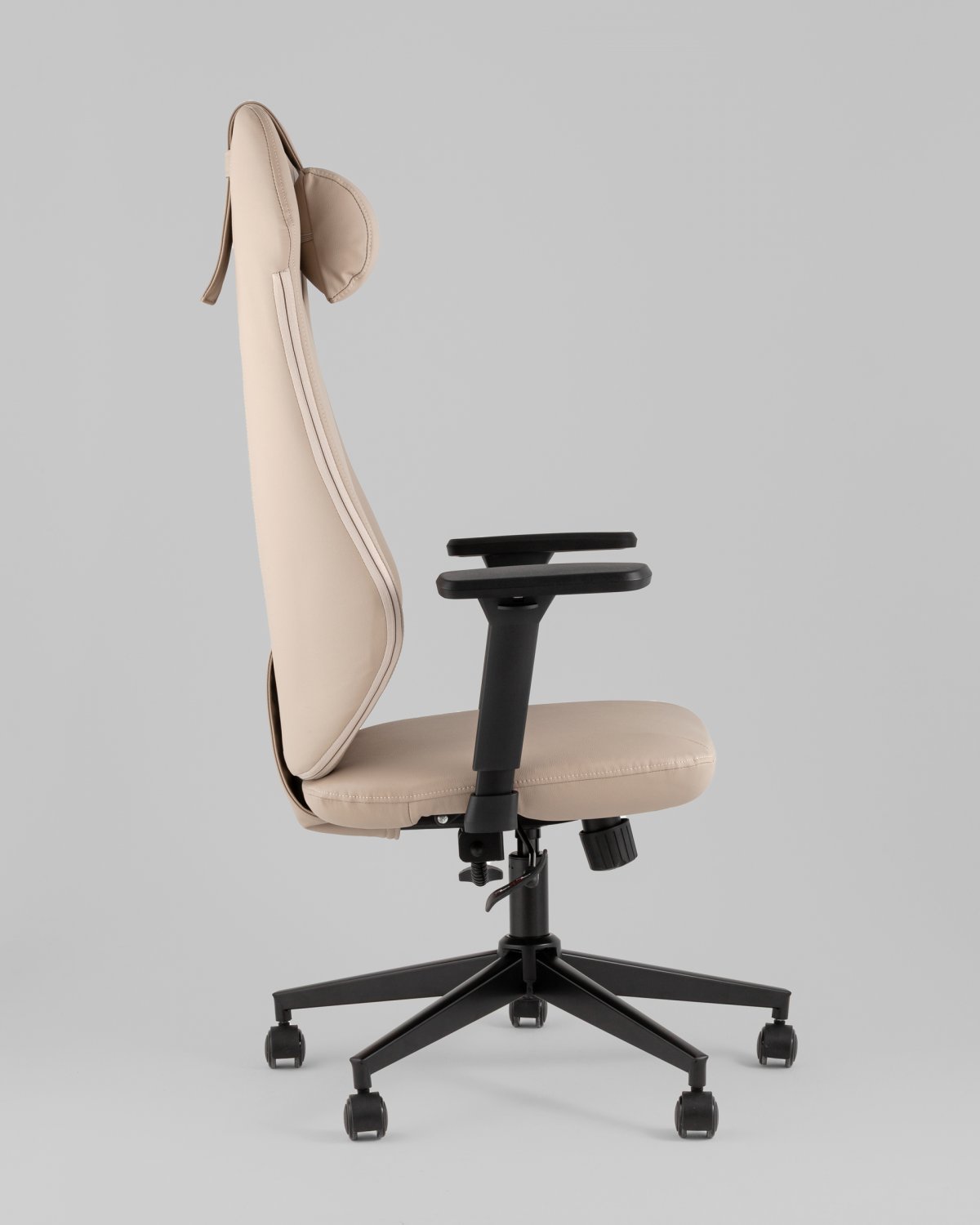 Кресло руководителя TopChairs Trophey бежевый фото 4