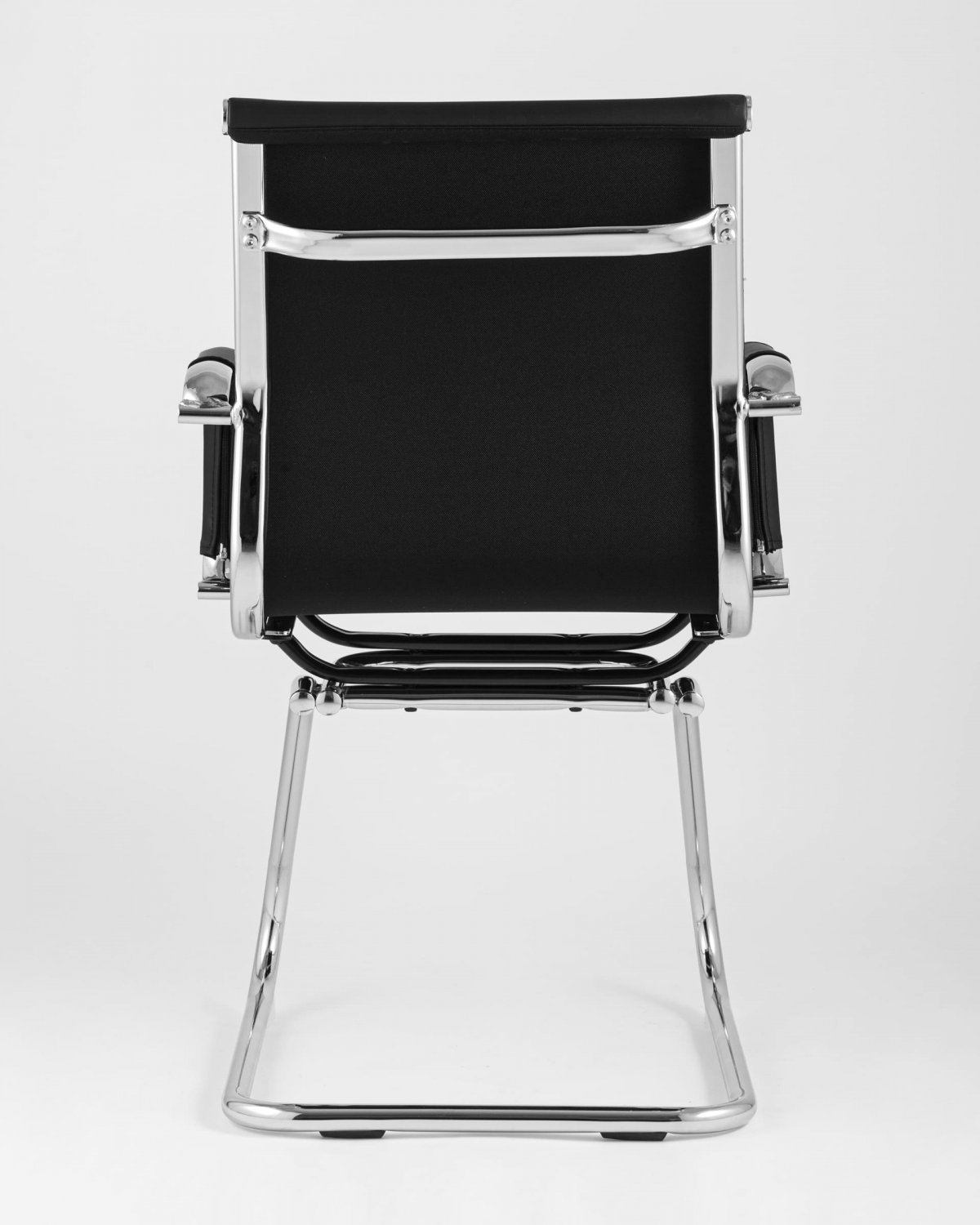 Кресло для посетителей TopChairs Visit черное 2 шт. фото 7