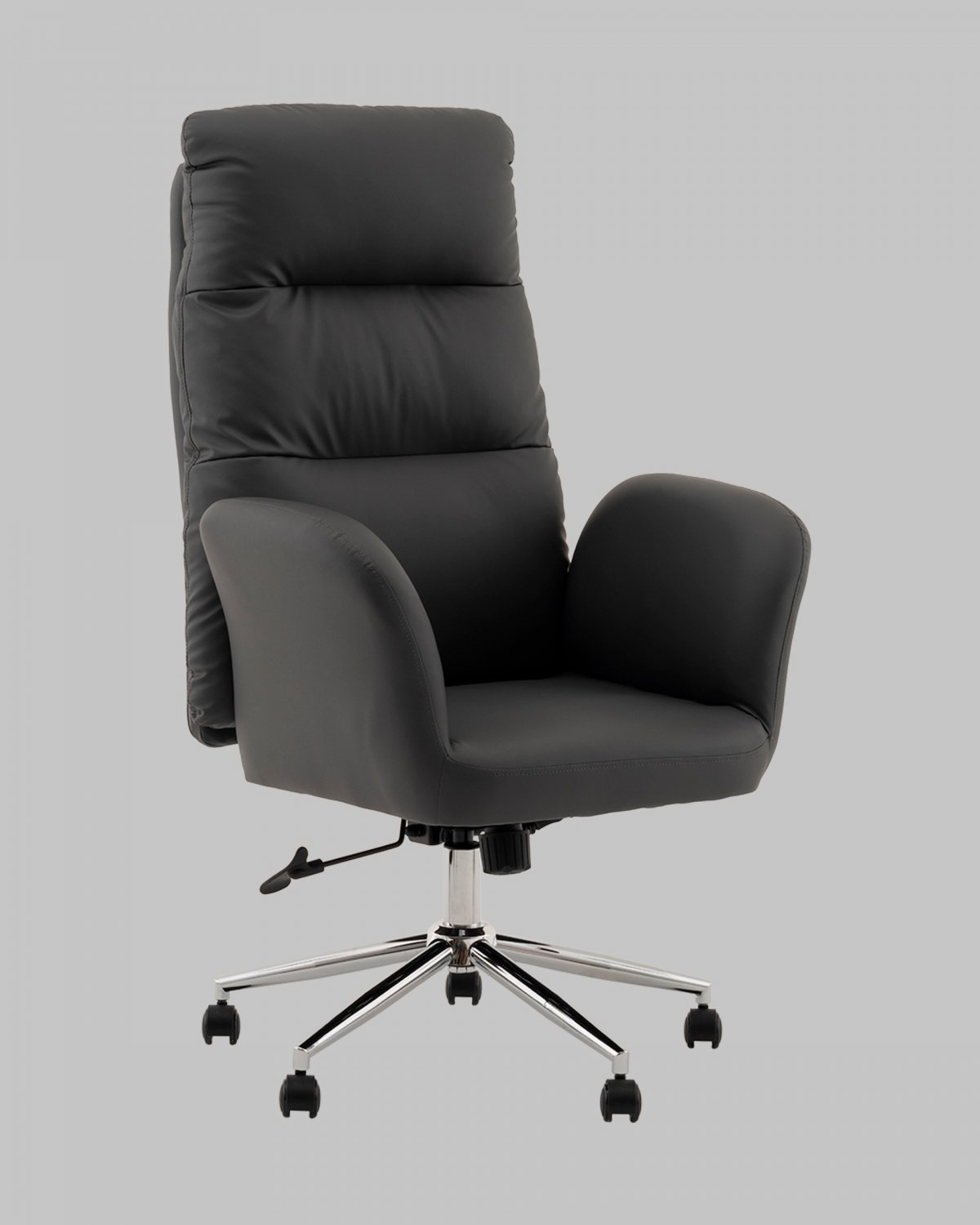 Кресло руководителя TopChairs Solid серый фото 2