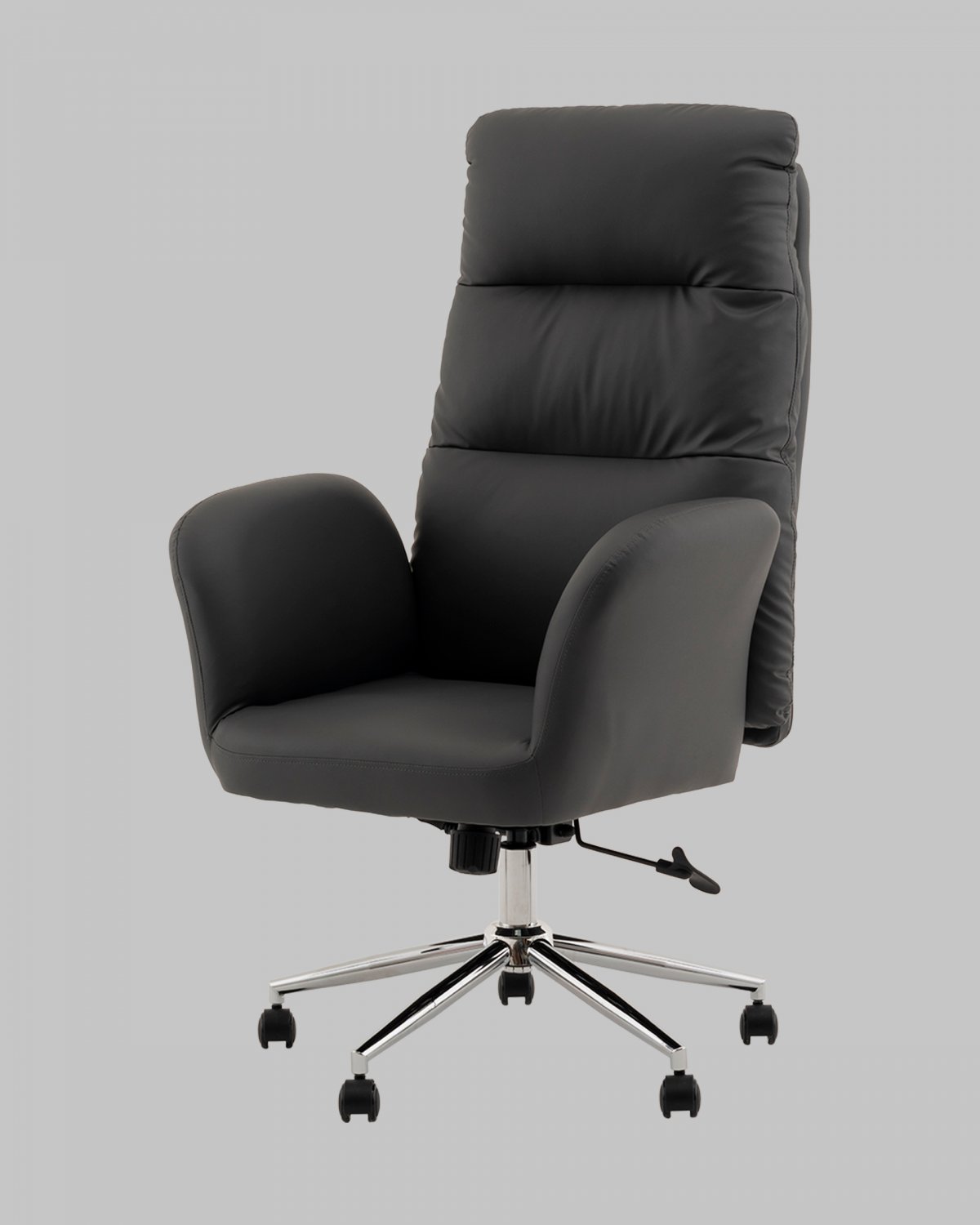 Кресло руководителя TopChairs Solid серый фото 4