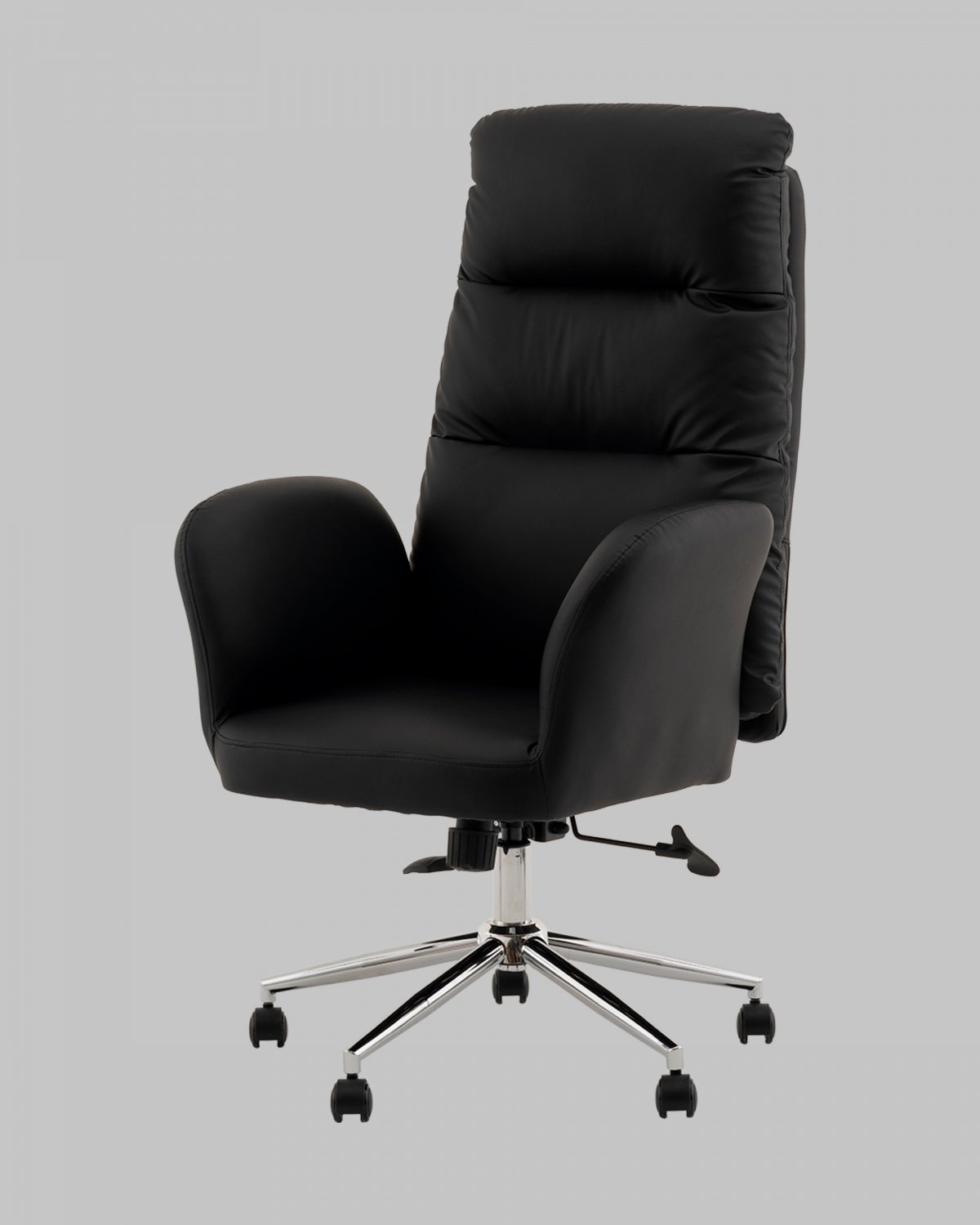 Кресло руководителя TopChairs Solid черный фото 4