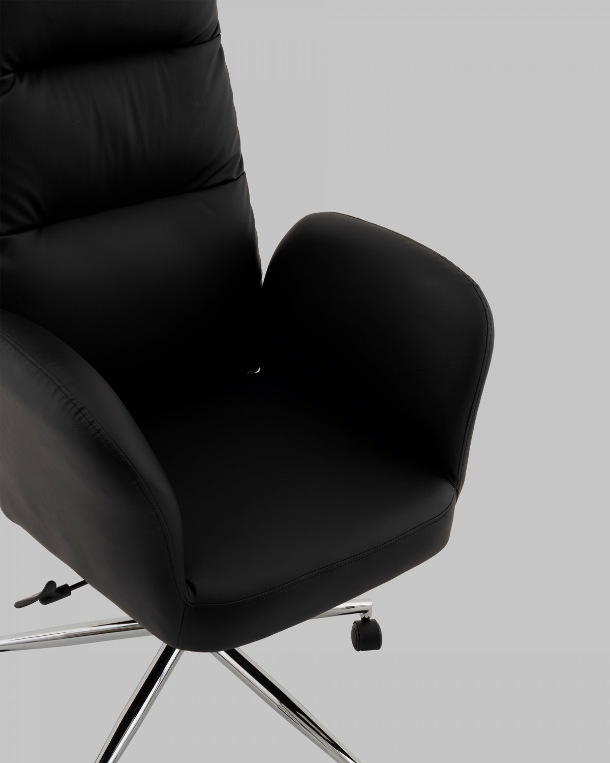 Кресло руководителя TopChairs Solid черный фото 8