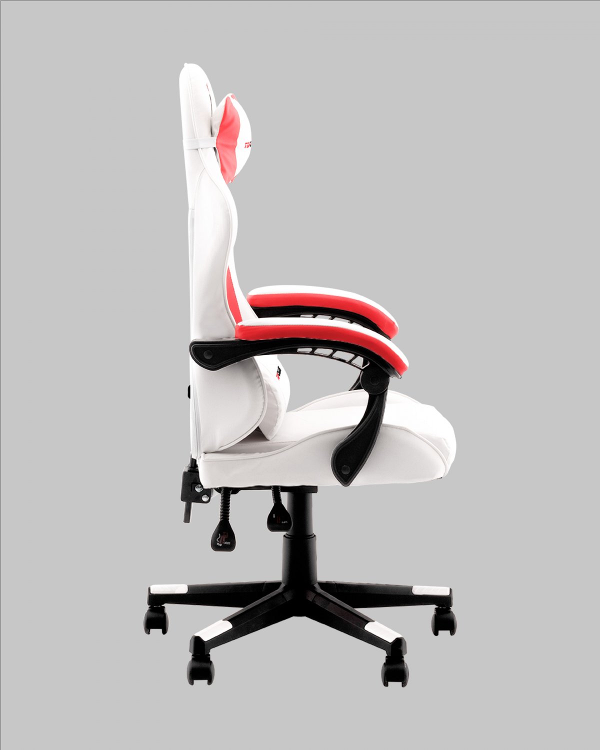 Кресло спортивное TopChairs Phantom бело-красный фото 4