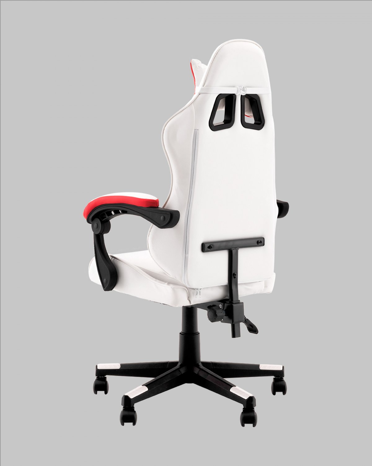 Кресло спортивное TopChairs Phantom бело-красный фото 6