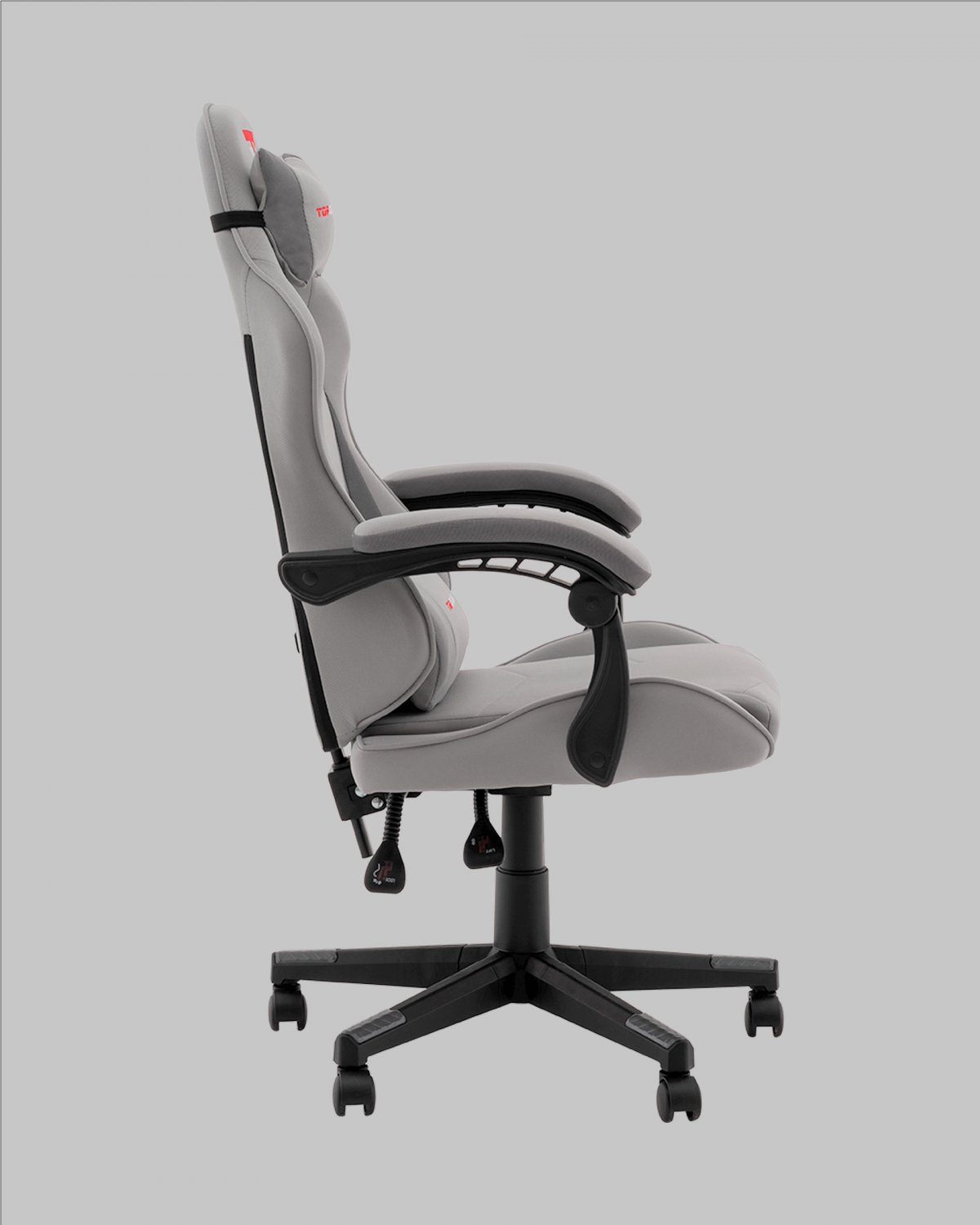 Кресло спортивное TopChairs Phantom серый фото 4