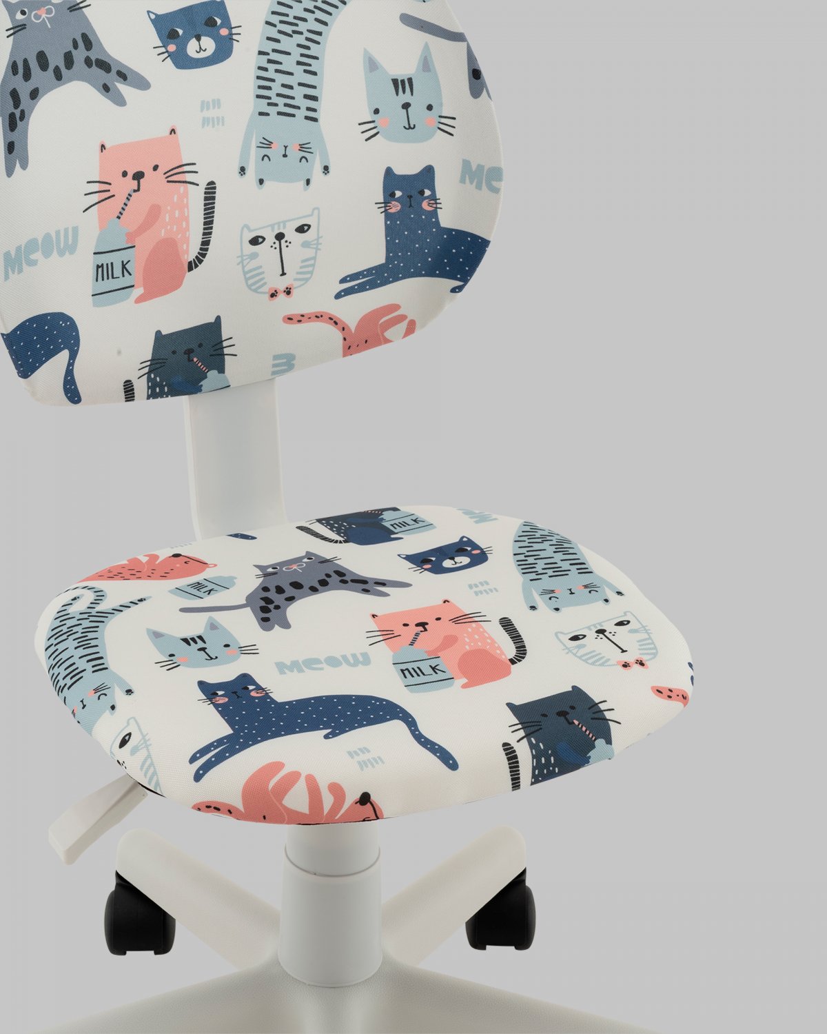 Кресло ЛОЛО Cats пластик белый фото 9