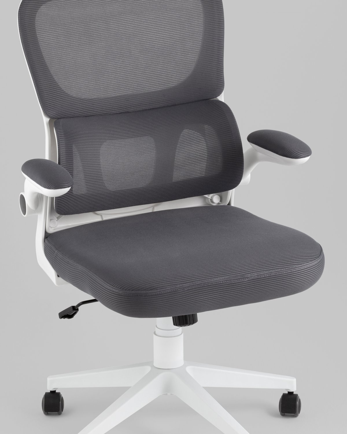 Кресло офисное TopChairs Airone Expert серый фото 8