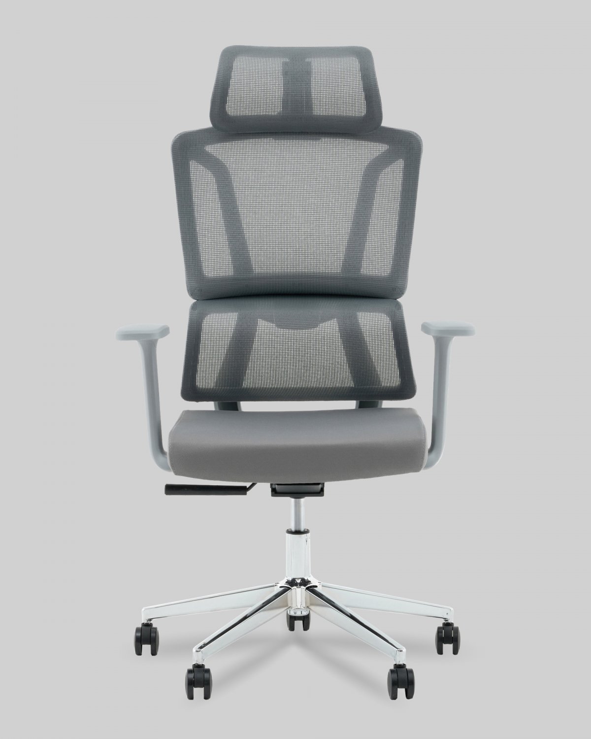 Кресло офисное TopChairs Forward серый фото 3