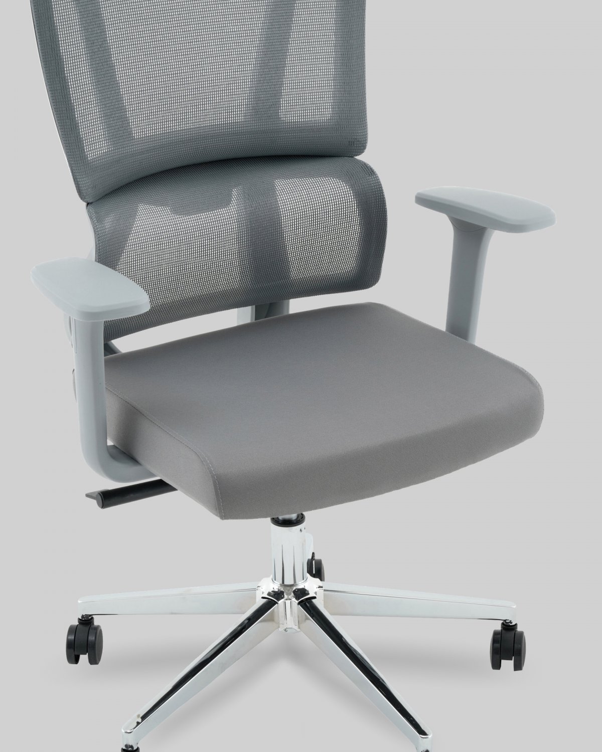 Кресло офисное TopChairs Forward серый фото 8