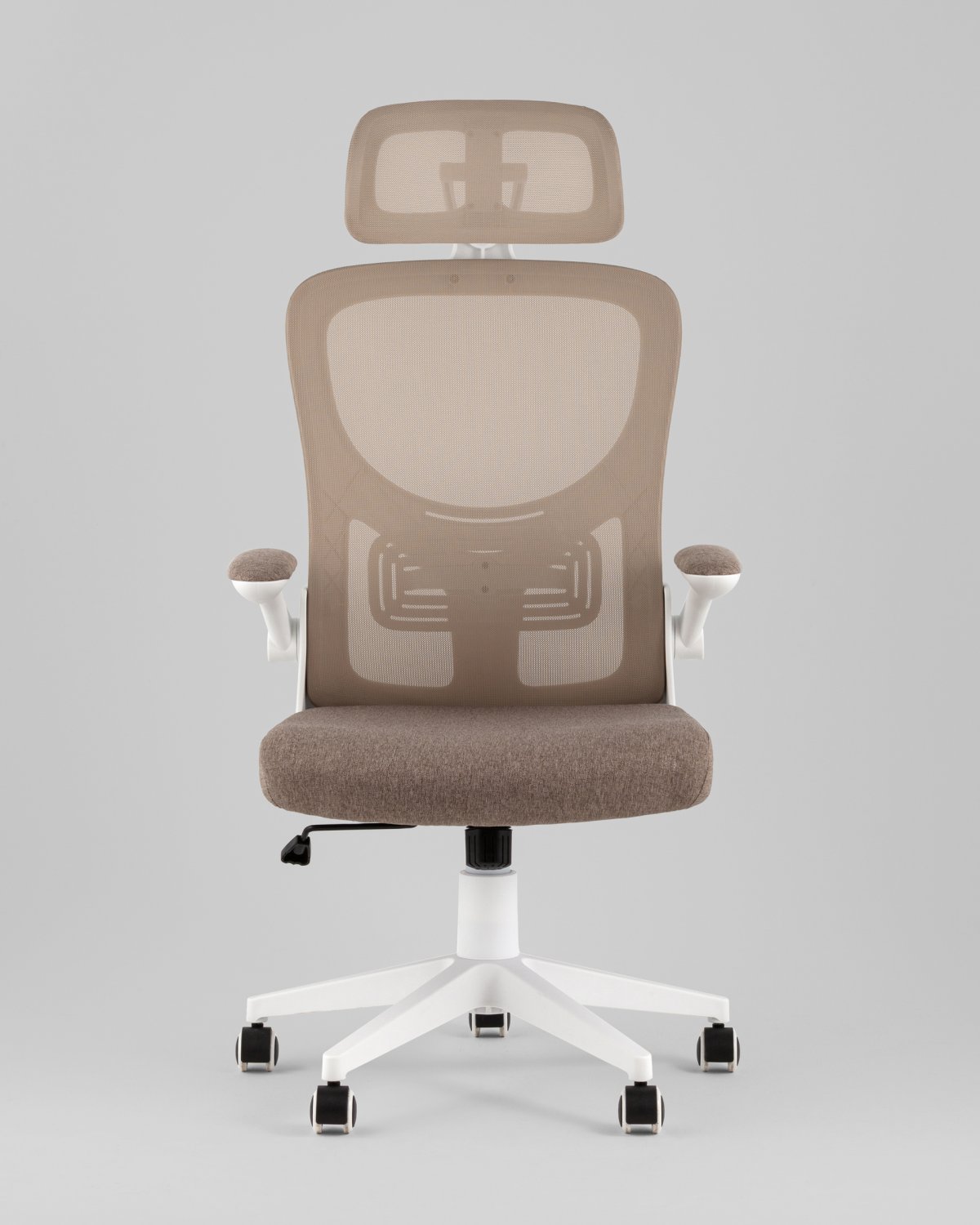 Кресло офисное TopChairs Airone бежевый ткань фото 7